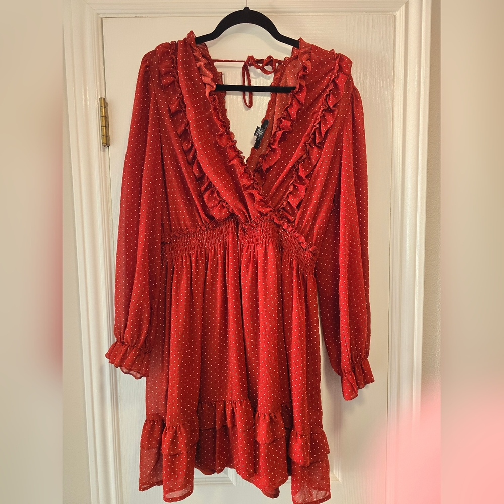 Forever21 Dress in a Burnt Orange tone in size 1x